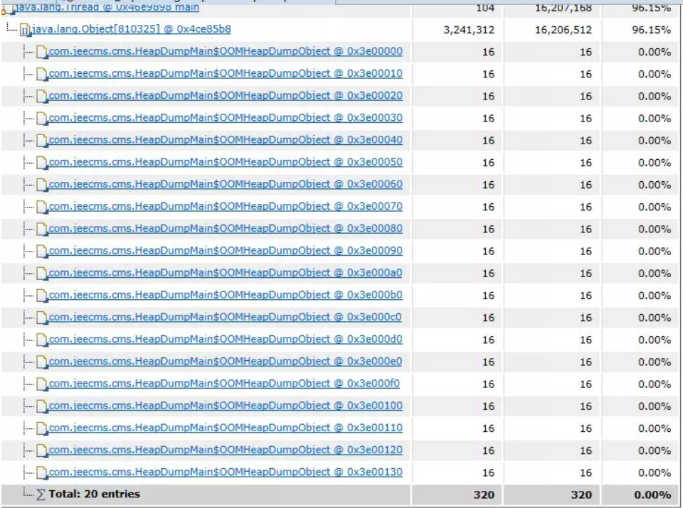 Java memory analyzer tool 